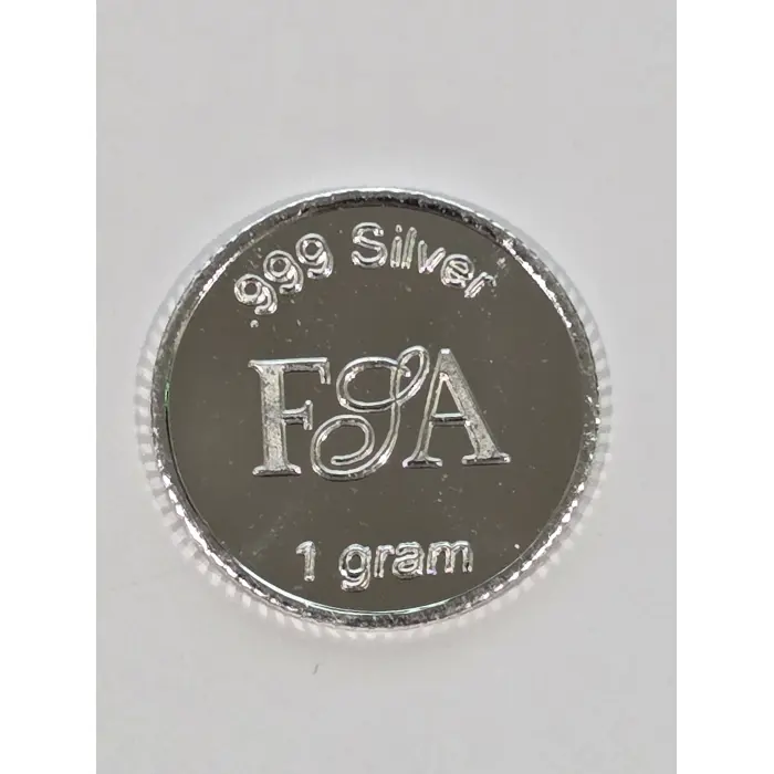 2 x 1 gram fractional 999 fine Silver Rounds. Trump and his Bitcoin