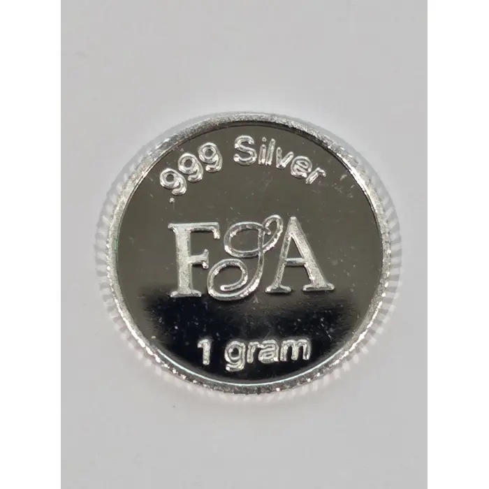 2 x 1 gram fractional 999 fine Silver Rounds. Trump and his Bitcoin