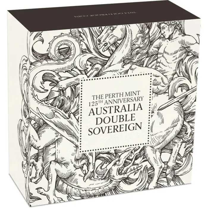 2024 The Perth Mint 125th Anniversary - Australia Double Sovereign Proof coin 