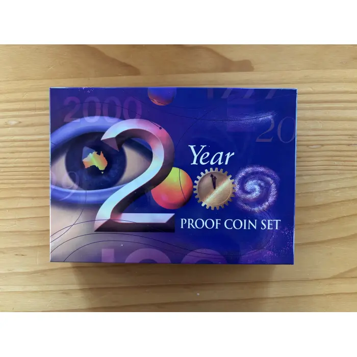 2000 Proof Coins - 6 Coin Set - Millennium