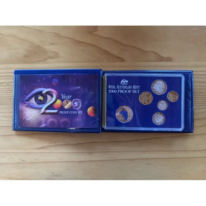 2000 Proof Coins - 6 Coin Set - Millennium