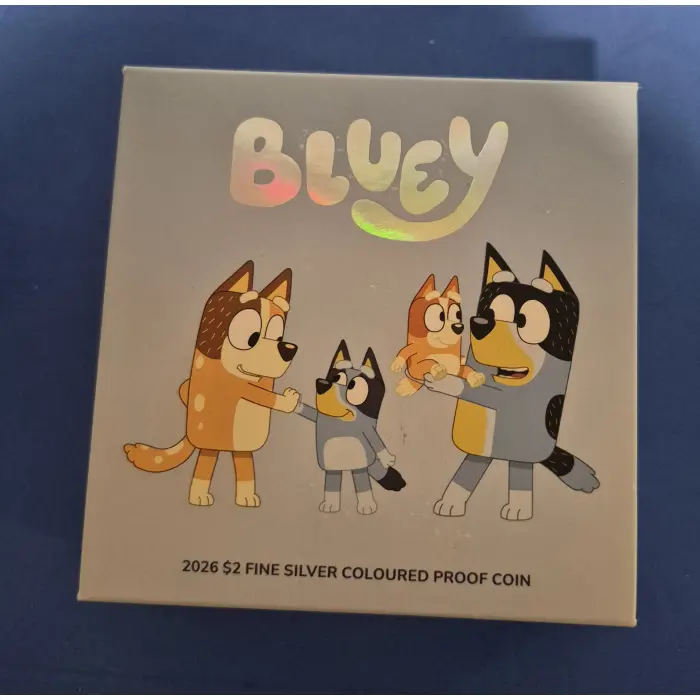 2026 $2 Bluey Silver Proof 