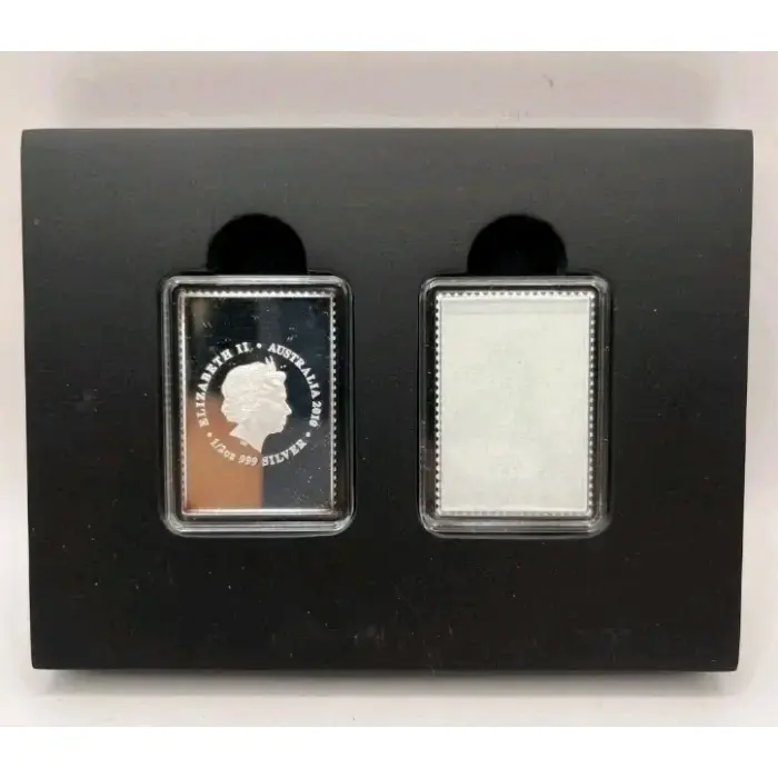 2010 60 Cent Fine Silver Proof Stamp/Coin Set - Mary MacKillop Canonisation