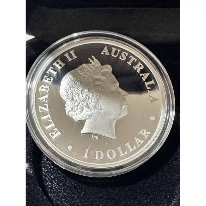 2011 AUSTRALIAN ANTARCTIC TERRITORY - Killer Whale - 1oz Silver Proof Coin
