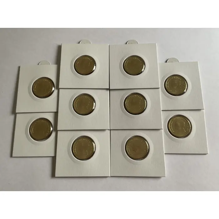 2026 Bluey $2 UNC COLOURED TILL COINS (5 BLUEY & 5 BINGO)