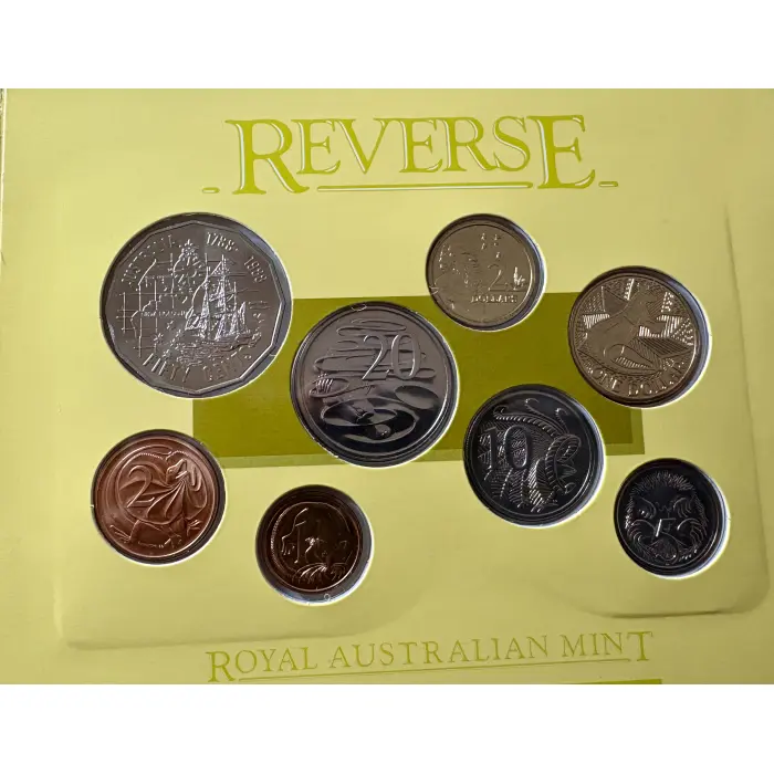 Australia 1988 Uncirculated Mint Coin Set Bicentennial