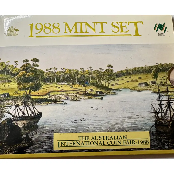 Australia 1988 Uncirculated Mint Coin Set Bicentennial