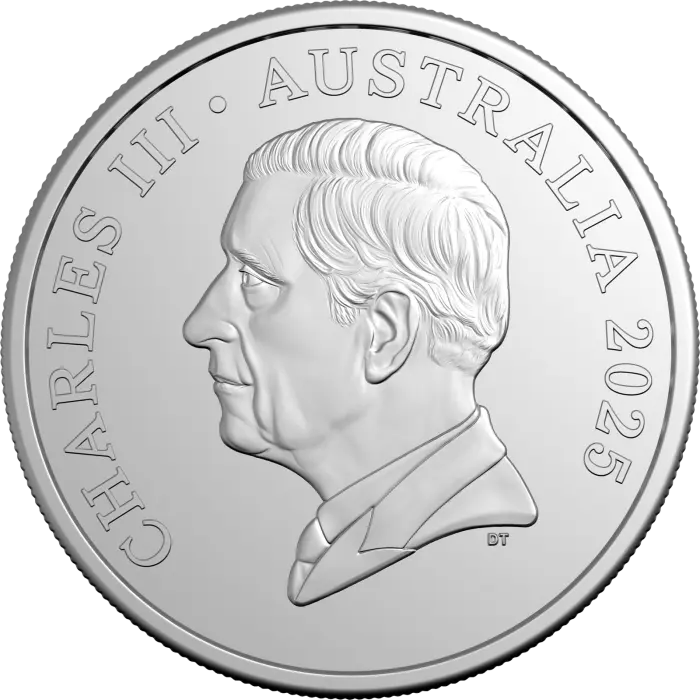 2025 AUSTRALIA 50TH ANNIV THE RAINBOW SERPENT 20c CENT UNC COLOURED COIN IN CARD