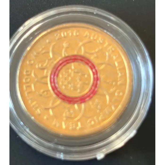 2016 Rio Olympic $2 coin highly sort after Red in lighthouse capsules aUNC