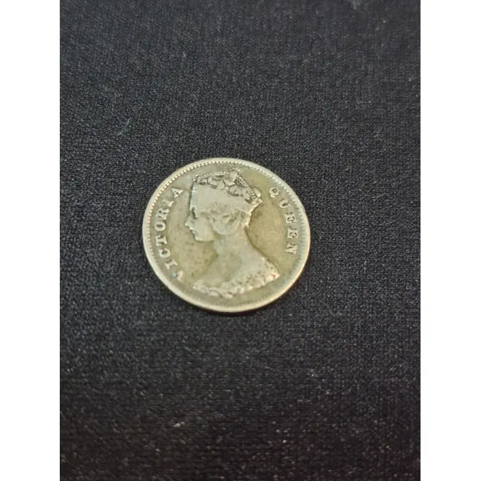 ​1897 Hong Kong 10 Cents Silver Coin – Queen Victoria