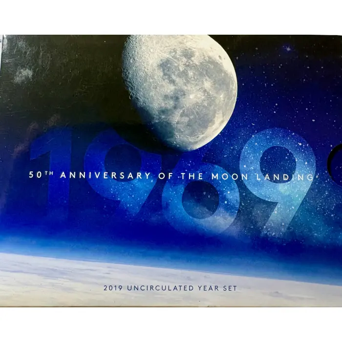 2019 Royal Australian Mint UNC set 50th Anniversary of the Moon Landing