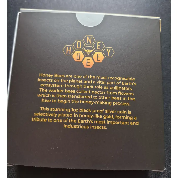 2025 Honey Bee 🐝  Black Proof 1oz