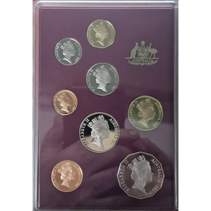 1989 Australian Coin Fair Proof Set – Scarce Coin Fair Issue 