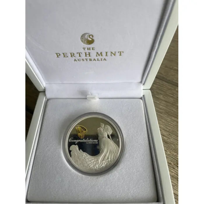 One Love Silver Proof  1oz Coin, beautifully boxed. 