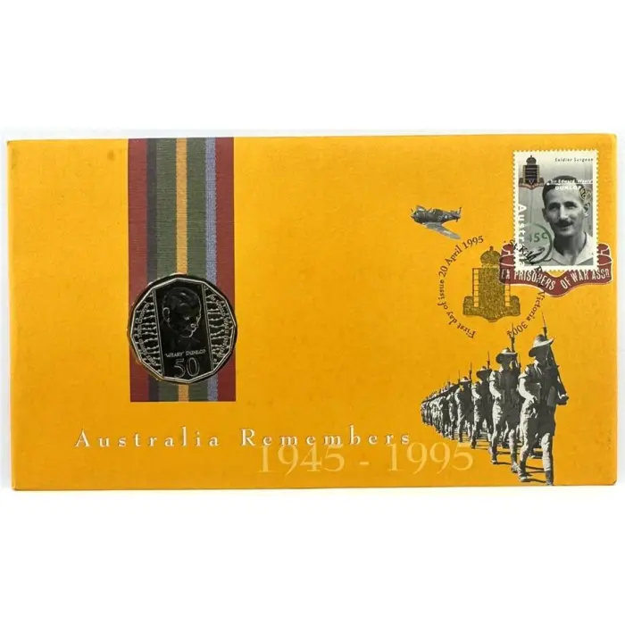 WEARY DUNLOP POSTAL NUMISMATIC COVER (PNC) 