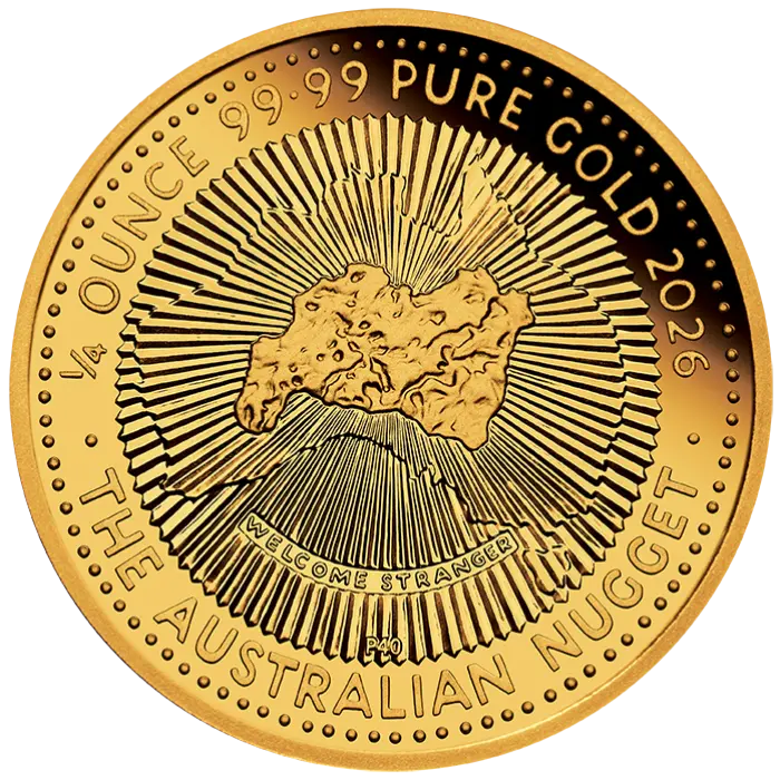 2026 40th Anniversary of the Australian Nugget 1/4oz Gold Proof