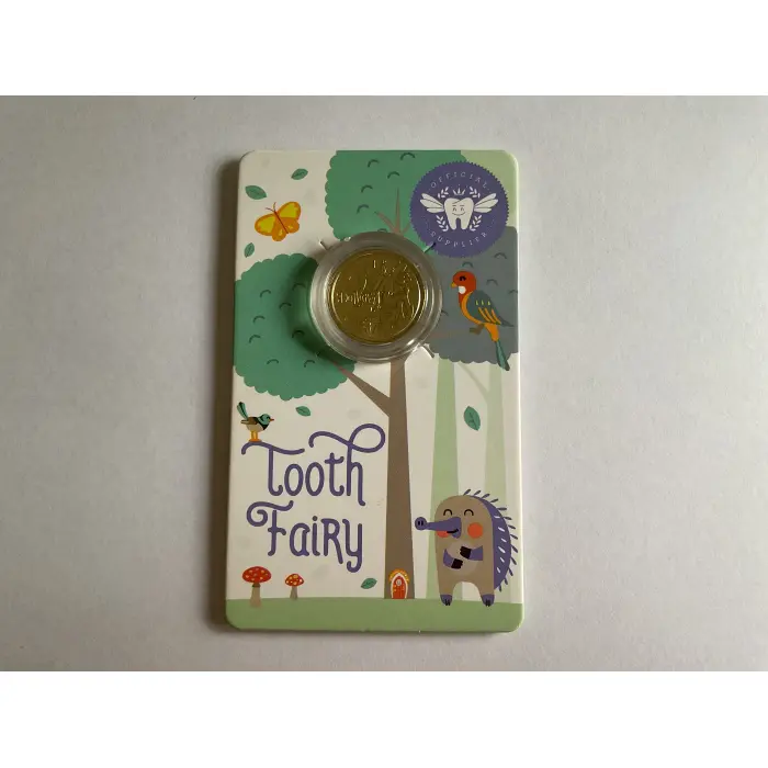 2023 TOOTH FAIRY $2 UNC CARDED COIN