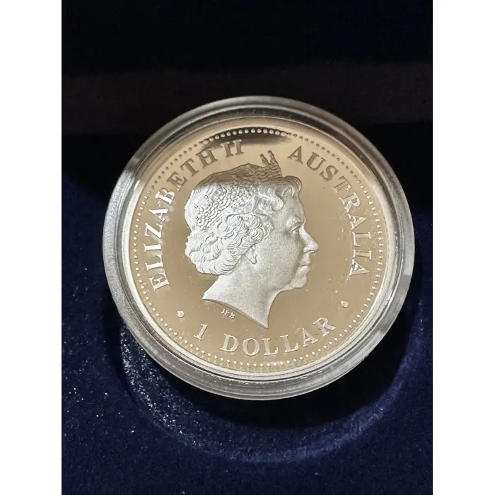 2004 Mawson Station Australian Antarctic 1oz silver proof
