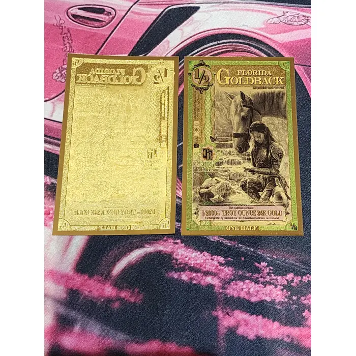 1/2 Florida goldback
