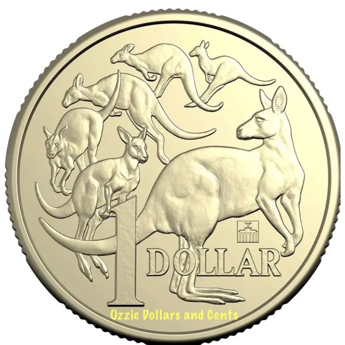 2026 $1 Mob Of Six Roos -UNC  Brandenburg Gate Privy Mark