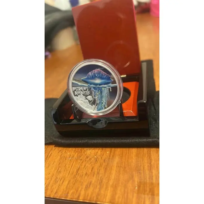 2024 Blue Bottle  Silver Proof $1 Coin