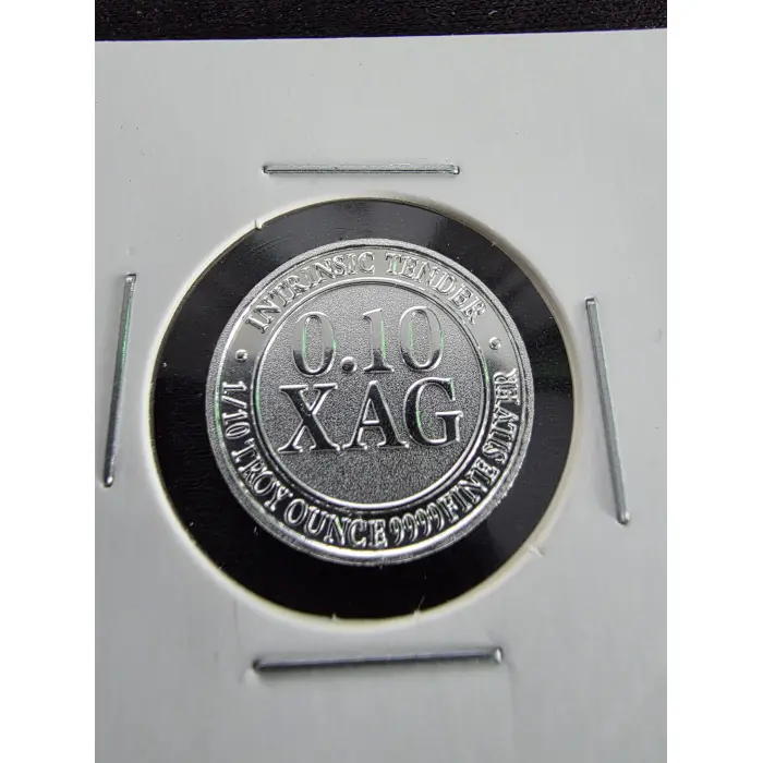 1/10th ounce fine silver rams head