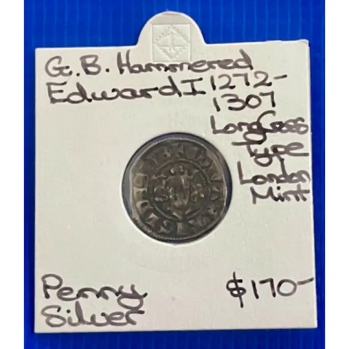 Great Britain – Edward I (1272–1307) Hammered Silver Penny