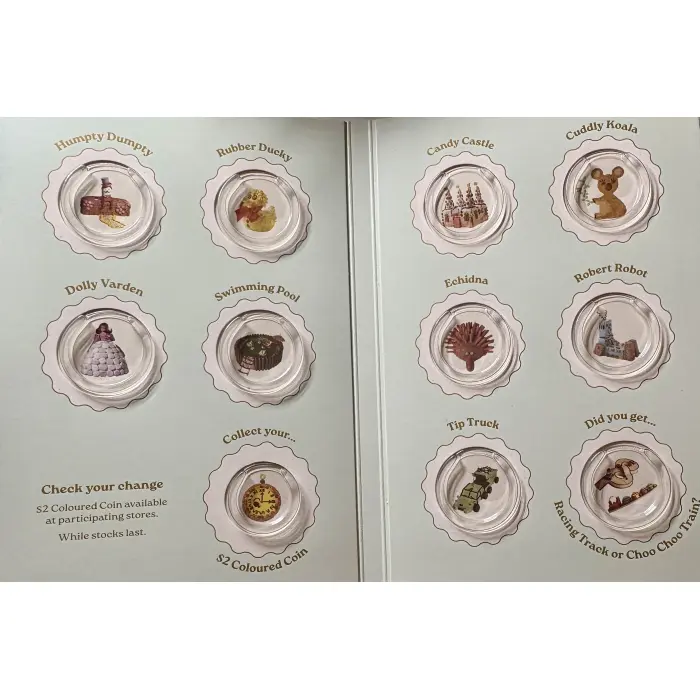 2025 Womens Weekly Childrens Birthday Cake Book Set 10x$1 Tube Folder+Bonus $2 