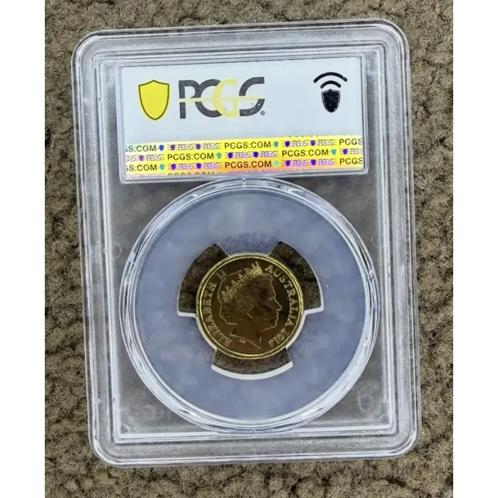 2013 $2 Coronation Coloured Coin PCGS MS64