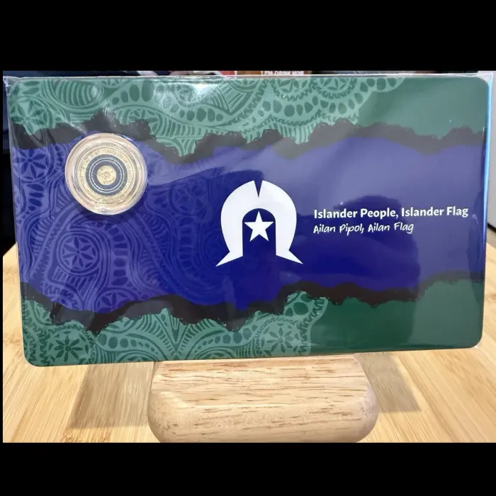 Torres Strait Islander C Mintmark Flag 30 Years Two Dollar $2 Coin Australia UNC