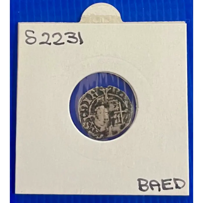 Great Britain – Henry VII (1485–1509) Hammered Silver Penny  Durham Mint