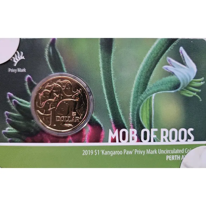 2019 ANDA Money Expo Complete Privy Mark Set – Four Coins in Maroon Folder