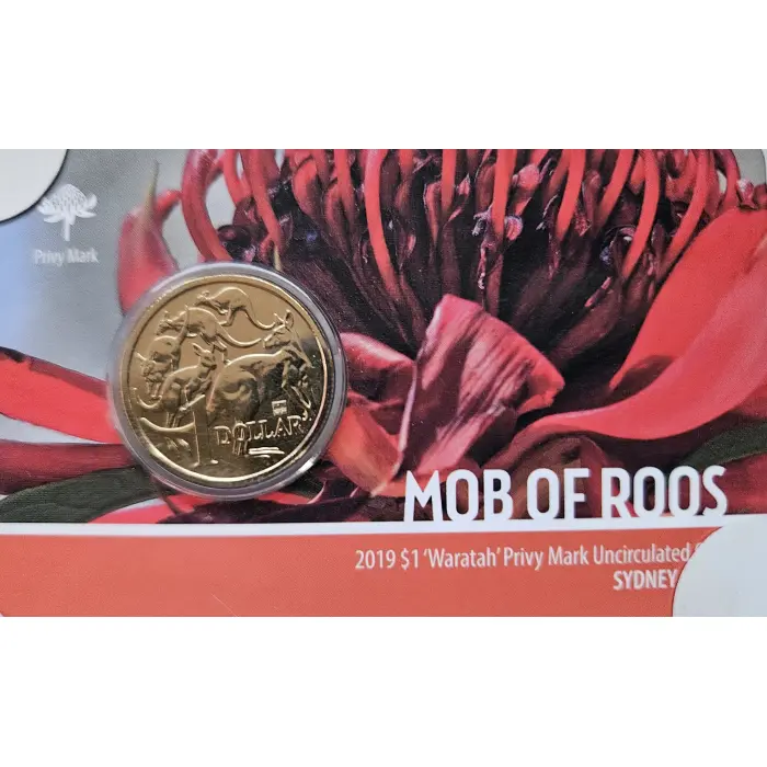 2019 ANDA Money Expo Complete Privy Mark Set – Four Coins in Maroon Folder