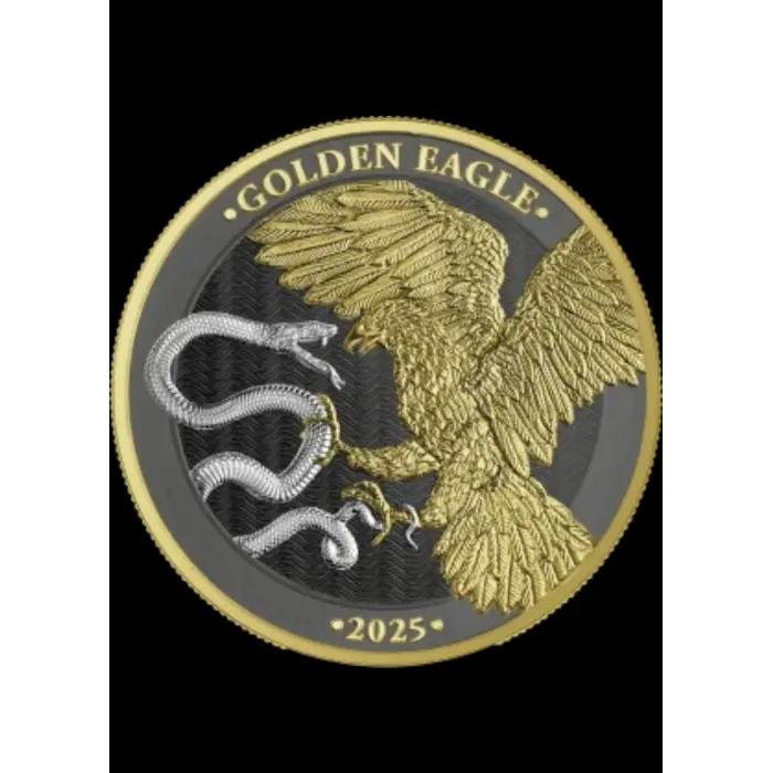 2025 Malta Golden Eagle 30 Euro 1 Kilo Silver BU – Limited Edition