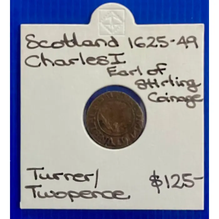 Great Britain (Scotland) – Charles I – Turner (Turner) – Copper