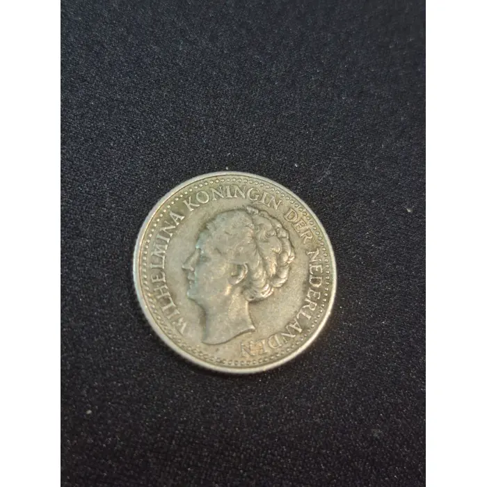 ​1922 Netherlands 1/2 Gulden Silver Coin – Queen Wilhelmina 🇳🇱 