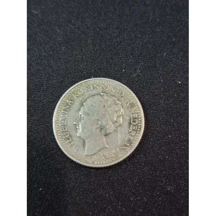 ​1922 Netherlands 1/2 Gulden Silver Coin – Queen Wilhelmina 🇳🇱 