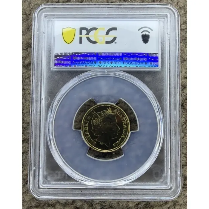 2013 $2 Coronation Coloured Coin PCGS MS64
