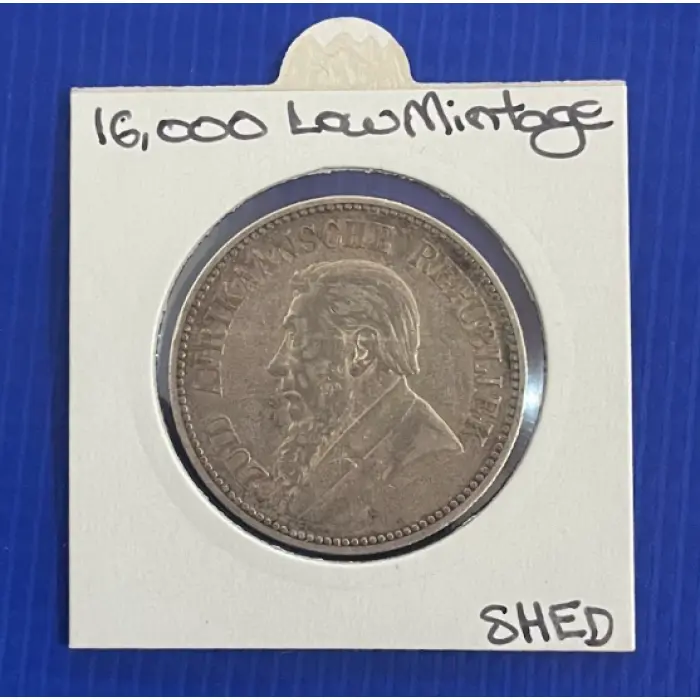 1892 2½ Shillings – Zuid-Afrikaansche Republiek