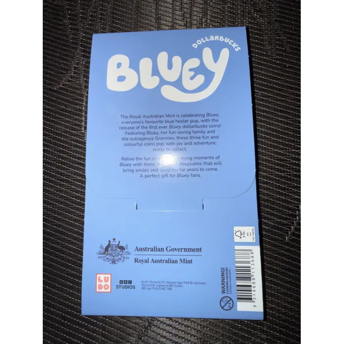 Bluey dollarbucks 