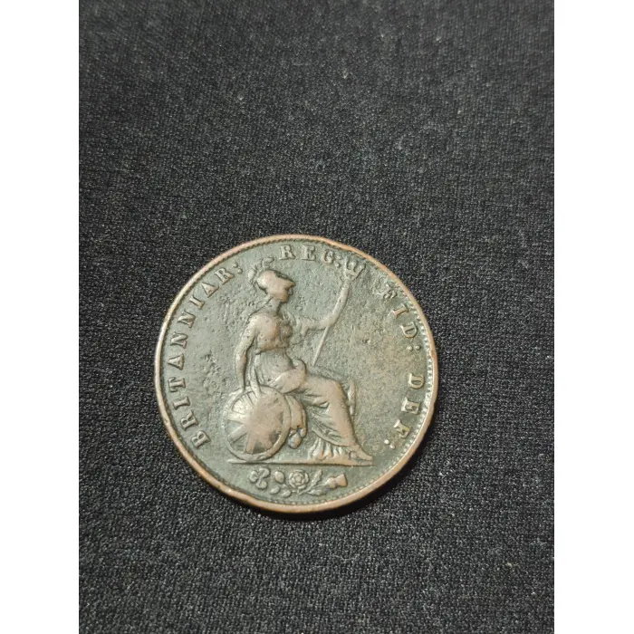 ​1855 Great Britain Half Penny - Queen Victoria "Young Head"