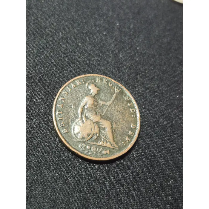 ​1855 Great Britain Half Penny - Queen Victoria "Young Head"