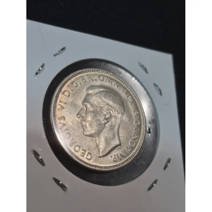 1944-S Australian Silver Florin - WWII San Francisco Mint AUNC