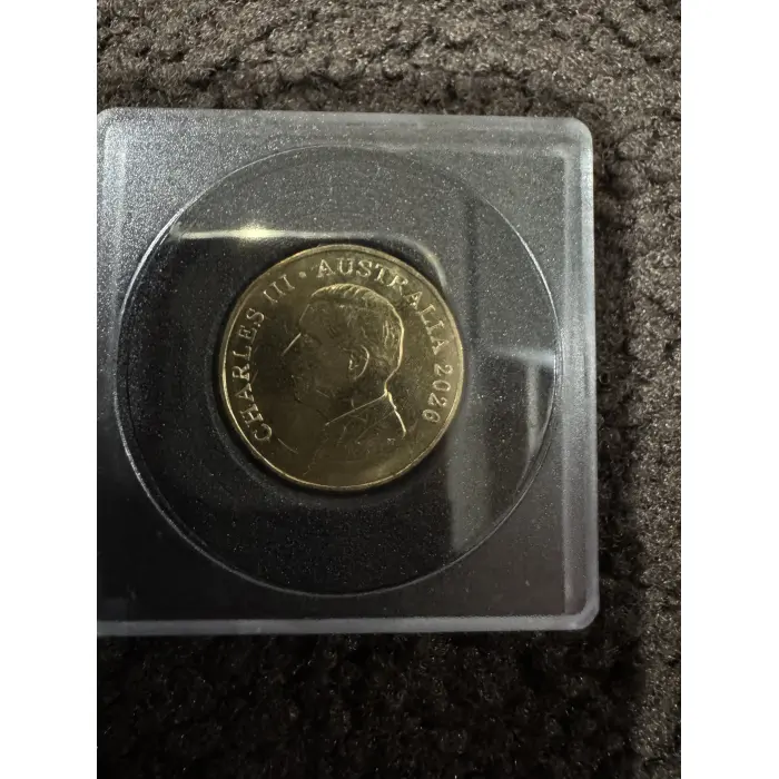 Circulated 6 Mob of Roos 1$ coin