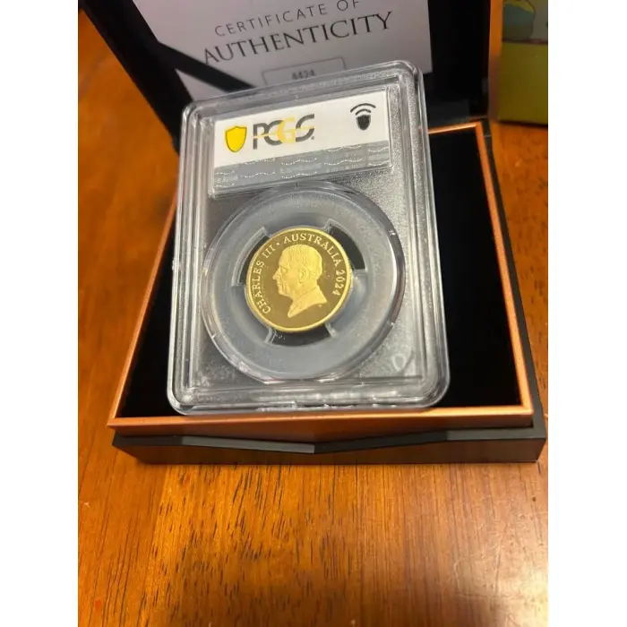 2024 Bluey  Coloured Proof Coin PR69