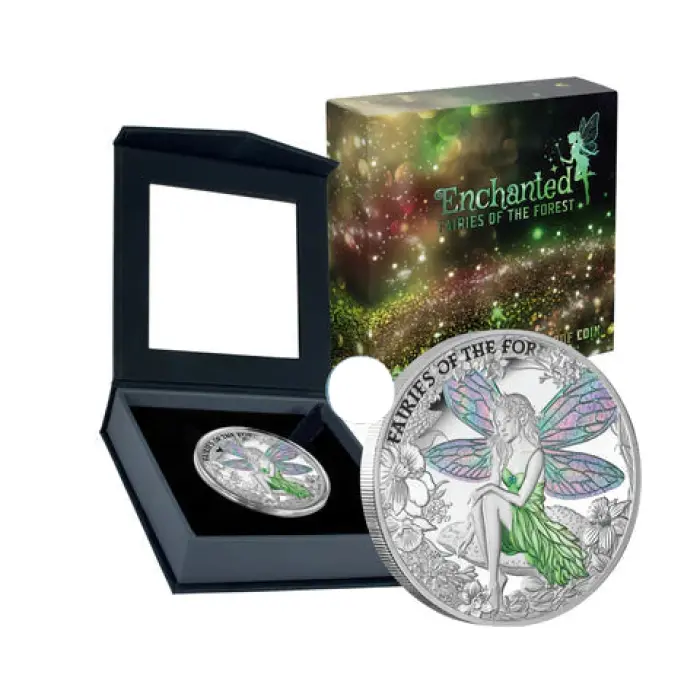 2026 1oz Silver Faries Of The Forest | ENCHANTED Coin - Mintage: 500