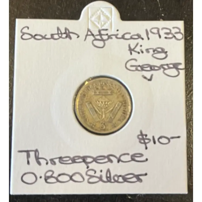 South Africa – 1933 Threepence