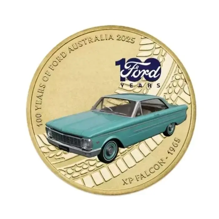 Ford: 100 Years in Australia XP Falcon Coin-in-Card