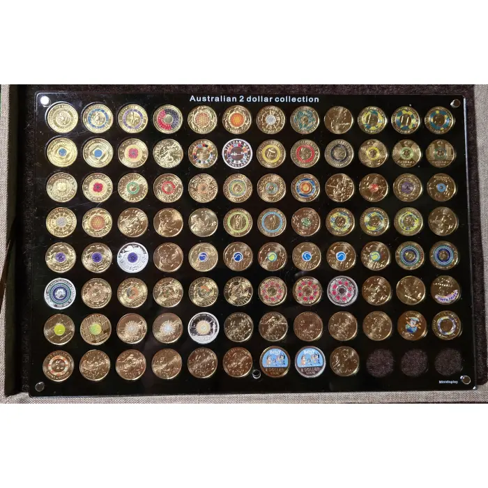 Complete $2 Coloured UNC Coin Collection