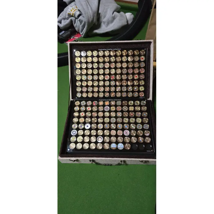 Complete $2 Coloured UNC Coin Collection
